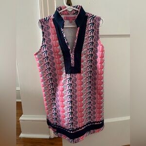 Simply Southern Sleeveless Tunic Dress Scallop
Pink Coral Size Youth Small